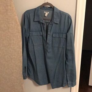 Chambray long sleeve TALL